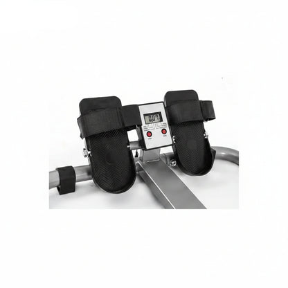 GYMAX Hydraulic Rowing Machine – 110LBS Resistance, LCD Monitor | brothersshop