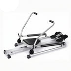 GYMAX Hydraulic Rowing Machine – 110LBS Resistance, LCD Monitor | brothersshop