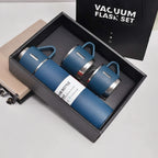 Vacuum Flask Set with 2 Cups - 500 ml Capacity, Stylish Design to Keep Heat 