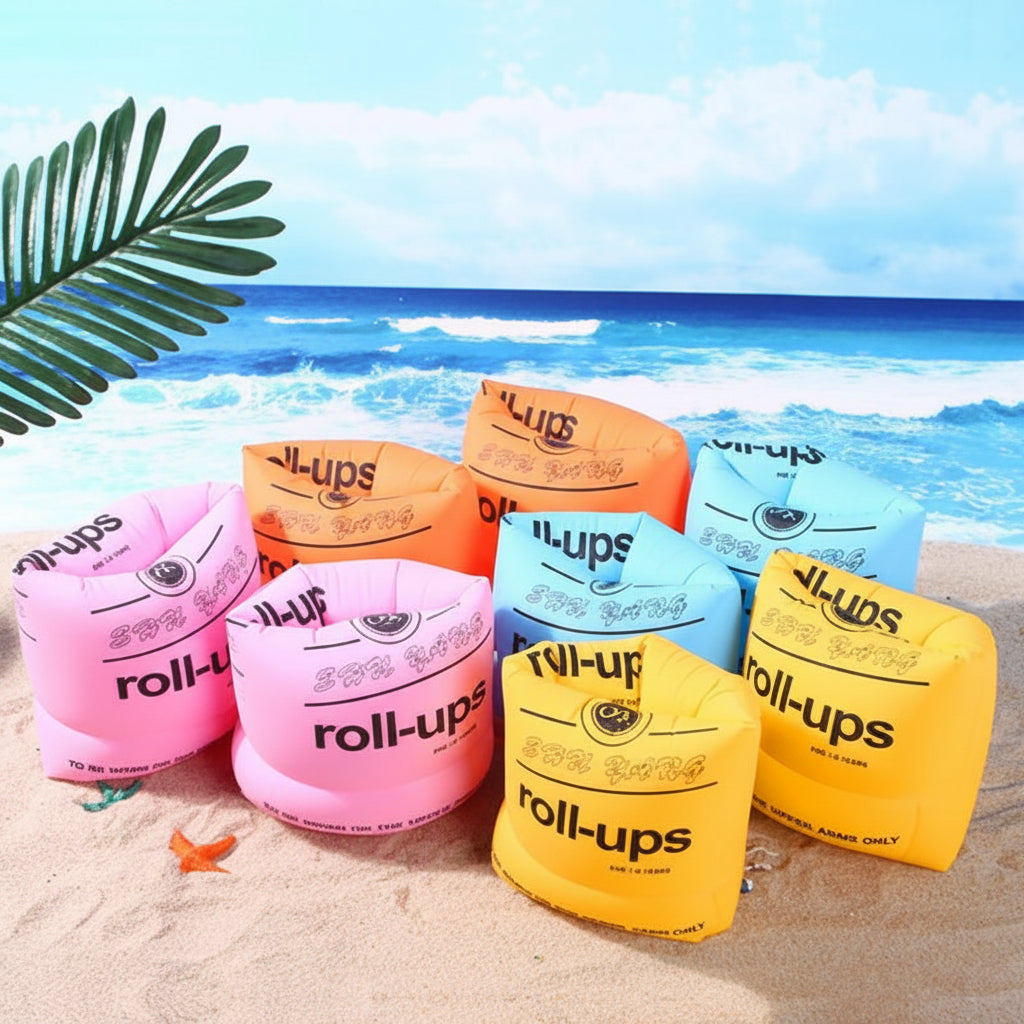 PERFECT FOR SUMMER - Our swim armbands are the ultimate summer accessory and offer kids a fun and safe way to play in the water while staying cool and comfortable. They are perfect for playing in the pool or for paddling in the sea, guaranteeing your child a fun and memorable bathing experience. These swimming armbands are also great as a gift for birthdays, parties or other special occasions.
