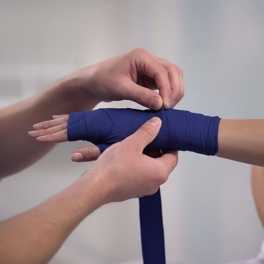 Self Adherent Cohesive Wrap: Use this colorful first aid wrap for wounds and sports injuries; taping injured ankles, wrists, fingers, toes, elbows, or knees; perfect for classrooms, offices, and at home
