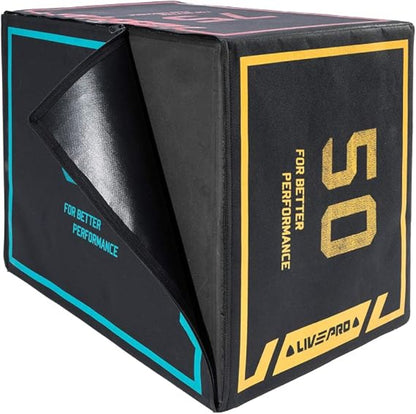 LIVEPRO 3-in-1 Soft Plyometric Box BROTHERSSHOP