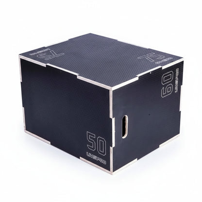 LIVEPRO 3-in-1 Wooden Plyo Box – بوكس القفز الخشبي 3 في 1 brothersshop