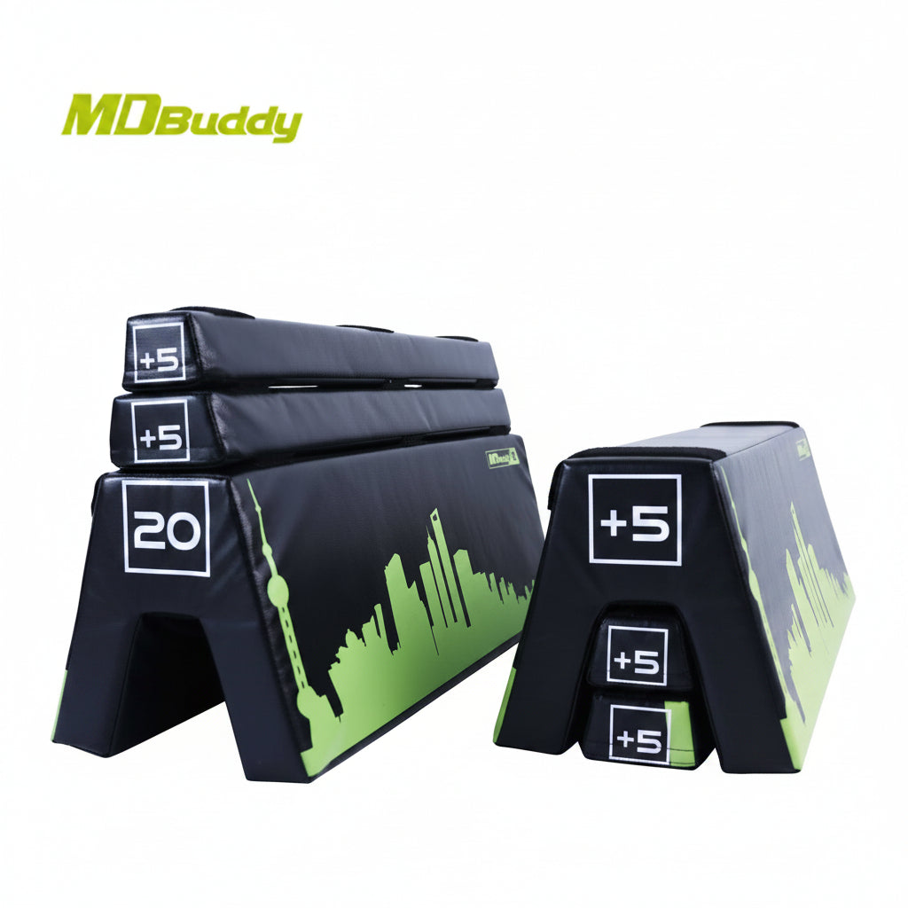 MDBuddy حواجز تدريب قابلة للتعديل – Adjustable PVC Hurdles  brothersshop