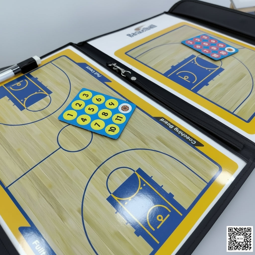 لوح تكتيك كرة السلة المغناطيسي | Magnetic Basketball Coaching Board brothersshop
