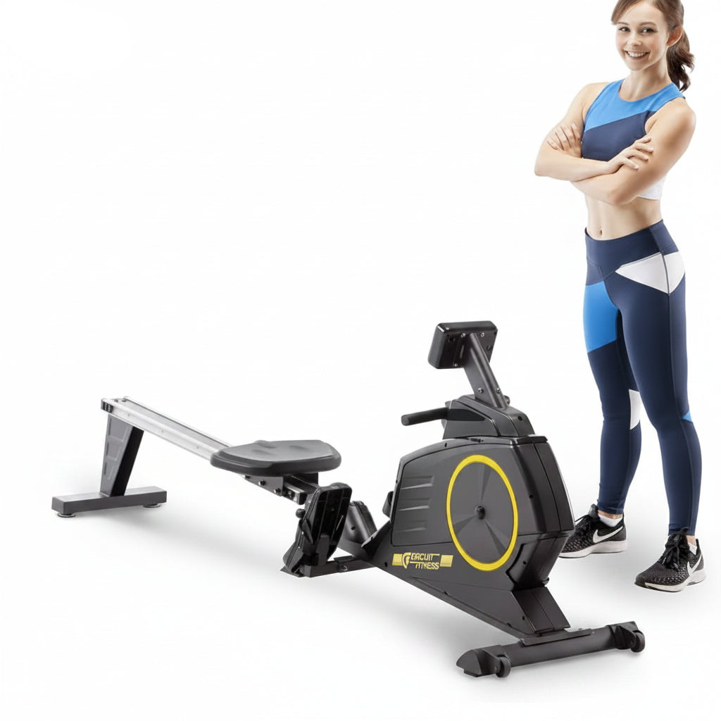 Marshal Fitness Smart Rowing Machine | جهاز التجديف المغناطيسي الذكي brothersshop