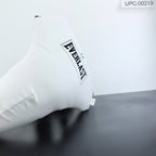 A white Everlast boxing pillow with 