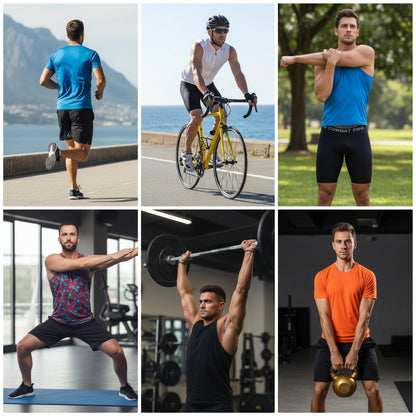 Essential Base Layer: These compression shorts serve as an essential base layer for any workout wardrobe. With their versatile design and superior functionality, they can be worn alone or under other clothing for added support
