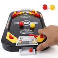 2-in-1 Tabletop Soccer & Knock Hockey Game – 2 Players
