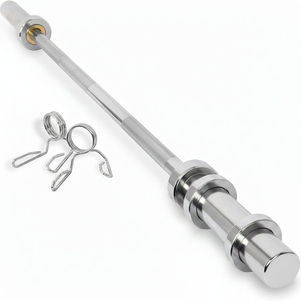 , this Olympic rod ensures strength, stability, and long-lasting durability for heavy-duty lifting sessions.
