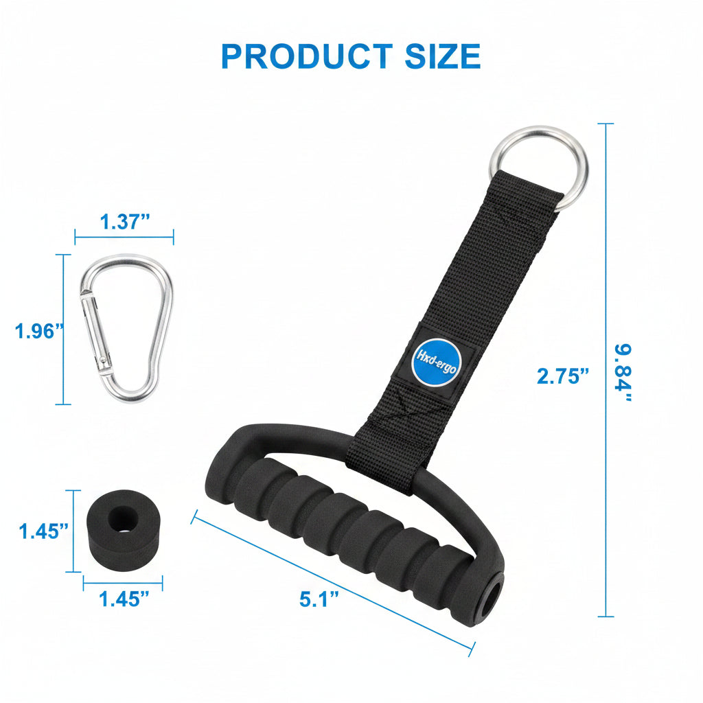 مقابض كيبل مفردة للأحزمة – Pack of 2 Single Cable Handles brothersshop