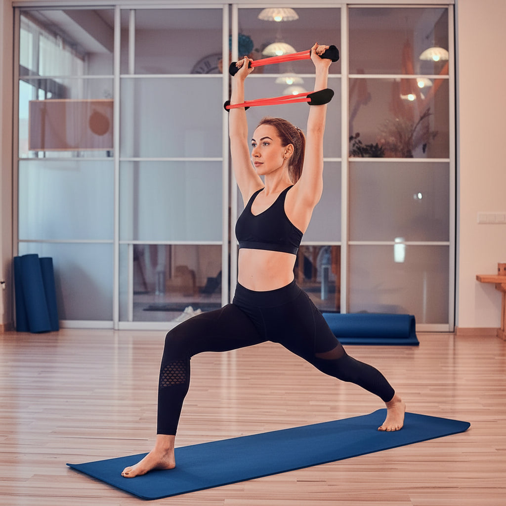 Size for Versatility: the size of this barre double tube is specifically designed to be versatile, catering to varied workout needs; With a circumference of about 27.56 inches/70 cm for single tube, it offers multiple uses across different exercises that help in building strength, flexibility, and balance, making it a nice tool for fitness enthusiasts
