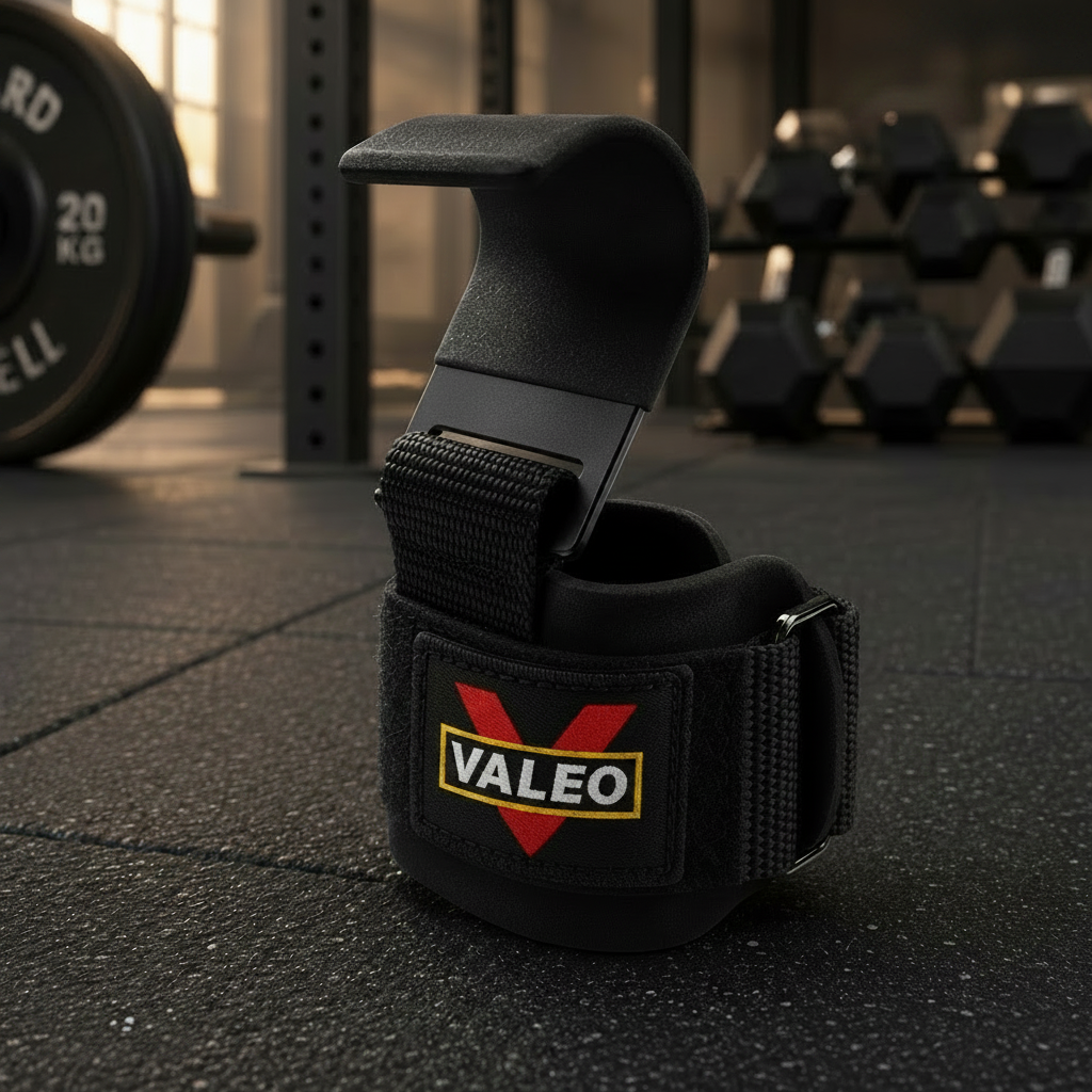 VALEO Weightlifting Wrist Wraps with Steel Hooks |  brothersshop