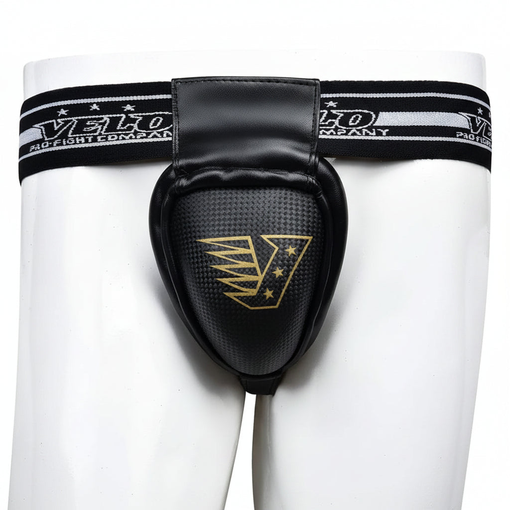 VELO Metal Groin Guard Protector – MMA / Boxing / Muay Thai | واقي منطقة العانة فولاذي