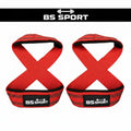W8TRAIN Padded Figure-8 Wrist Weightlifting Straps brothersshop