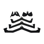 Ergonomic Design: The attachments feature an ergonomic design that provides a comfortable grip, reducing fatigue and discomfort during exercise
