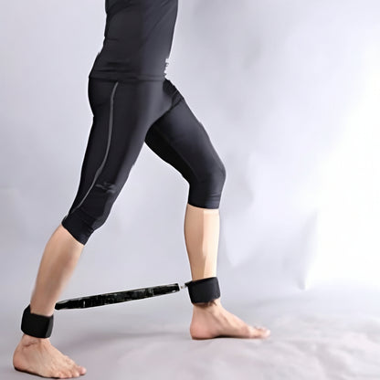 Hip Abduction: Tones and strengthens the outer thigh.

Glute Kickback: Directly targets the gluteal muscles.

Stretching: Improves joint range of motion.

Balance Exercises: Enhances stability and core strength.

Rehabilitation and Warm-up: Ideal before running or intens