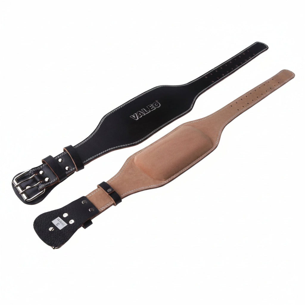 Two leather weightlifting belts shown on a plain white/brothersshop