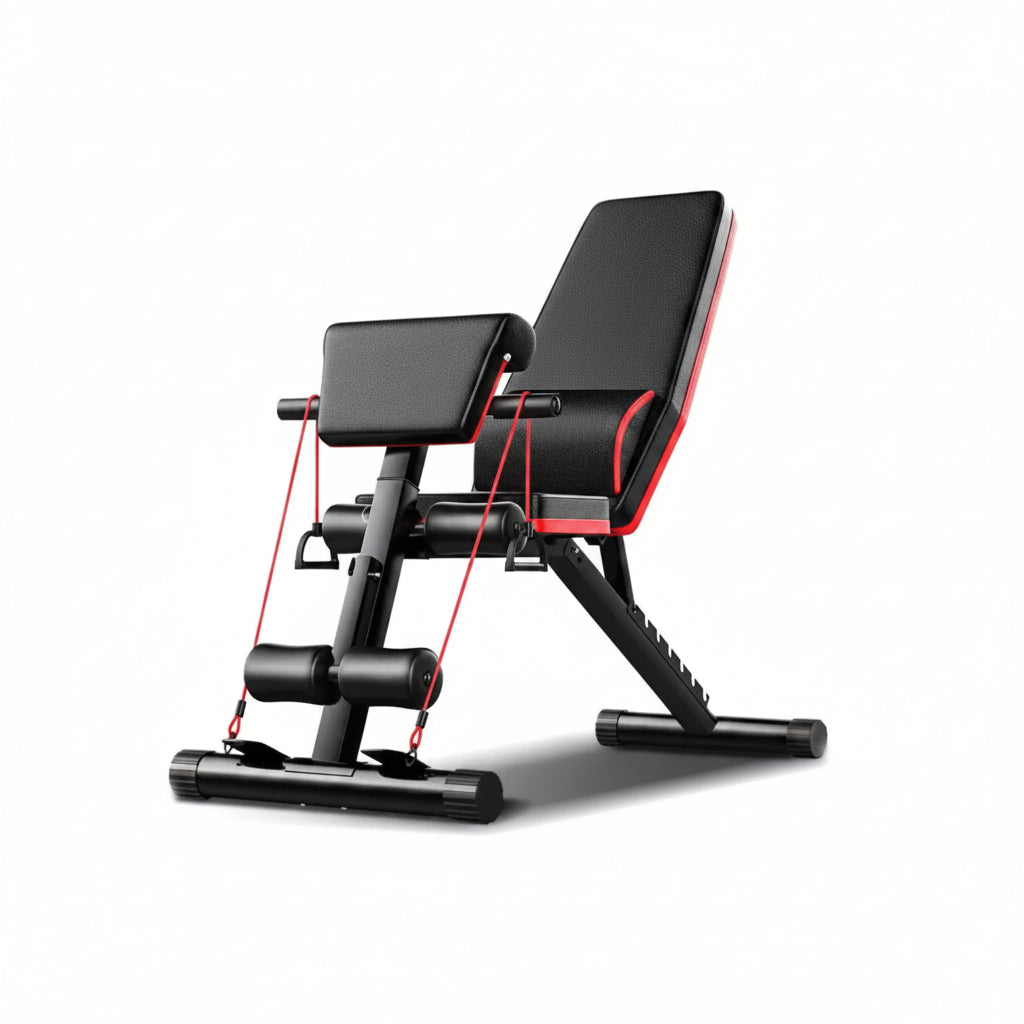 【High Quality Bench 】Made of alloy steel passed many weight tests to ensure safety in every workout, not a lying bench.
