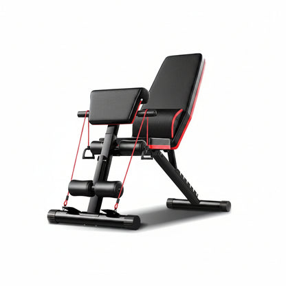 【High Quality Bench 】Made of alloy steel passed many weight tests to ensure safety in every workout, not a lying bench.

