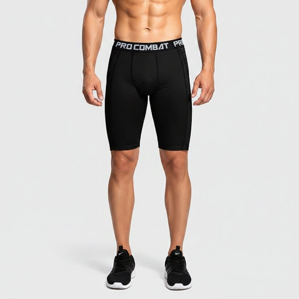 High-quality Material: Our Men's Compression Shorts are crafted 
