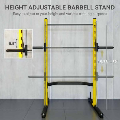 سميث راك متحرك - Squat Rack with Pull Up Bar
