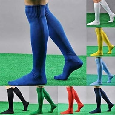 Men Solid Color Stockings Casual Comfort Over the Knee Socks Soccer Baseball Football Active Sport Socks

