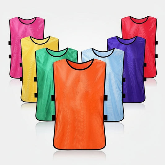 Lightweight Soccer Scrimmage Vests, Breathable Pennies for Soccer.
