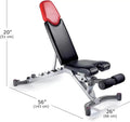 bench calven red