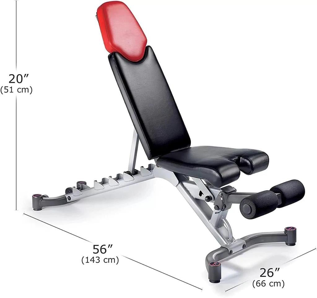 bench calven red