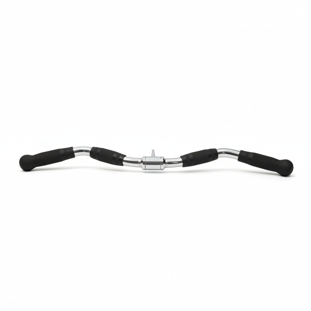 Versatile Home Gym Essential: Our EZ Curl Cable Bar Attachment is a must-have for your home gym, providing a wide range of exercise possibilities. From bicep curls to tricep extensions, this 30" cable attachment is perfect for targeting various muscle groups.
