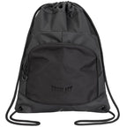 Black drawstring bag with 'Everlast' branding on a white background
