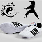 Mens Kung Fu Taekwondo Boxing Shoes Indoor Outdoor Soft Rubber Sole Martial Arts Lightweight Tai Chi
