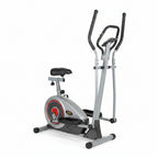 Elliptical trainer on a white background