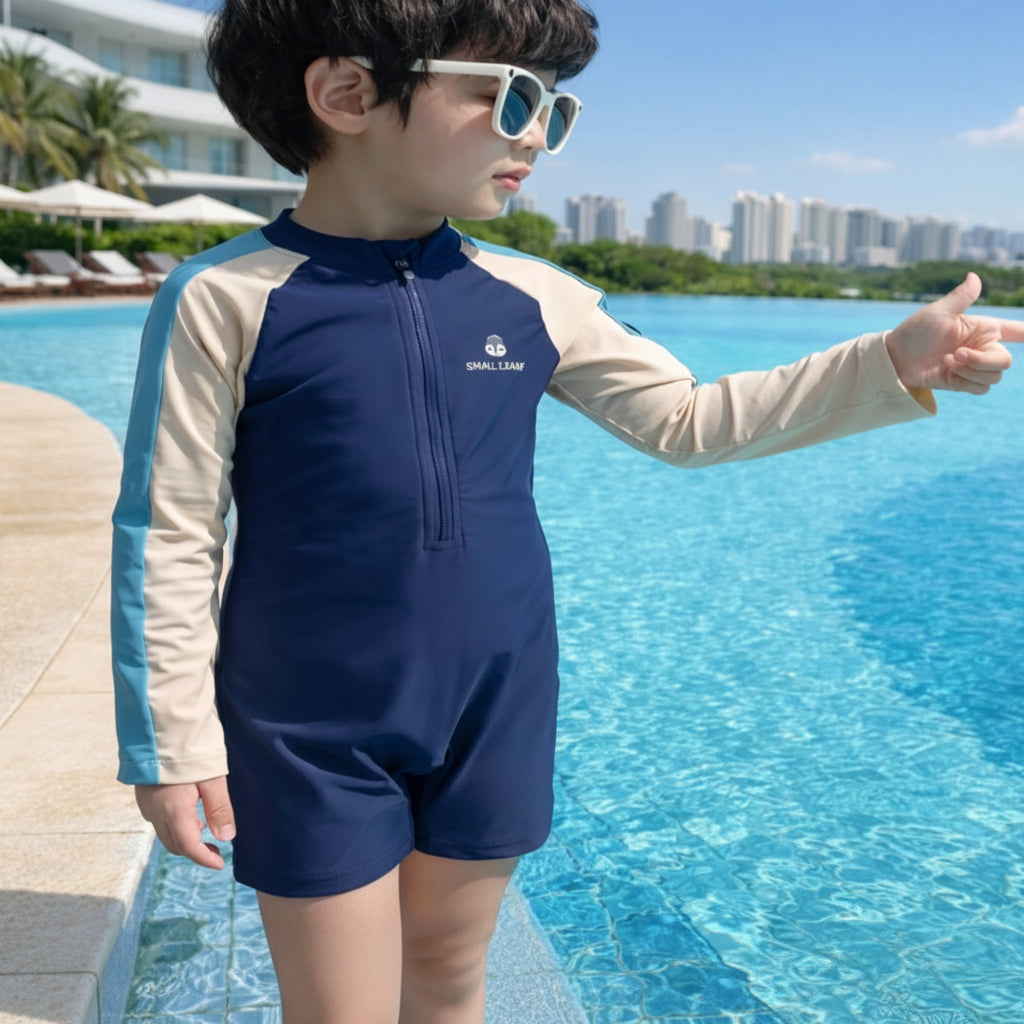 one-piece swimwear for kids/ مايوة اطفال