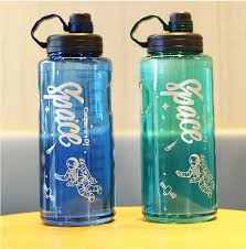 Water bottles in various sizes