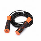 Liveup PVC Jump Rope, Black/Orange

