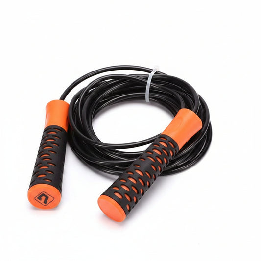 Liveup PVC Jump Rope, Black/Orange
