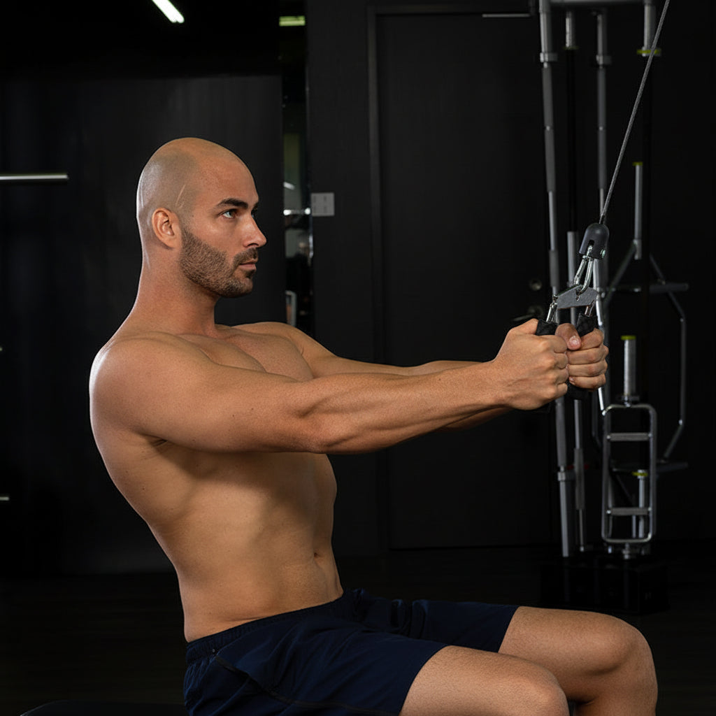 LAT Pull Down Bar Double D Handle