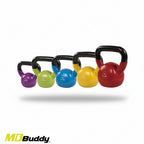 Super quality - Cast Iron Kettlebell Weight, all-steel one-piece casting, , plastic coating, comfortable spacious kettlebell handle resistant to drops and pressure.
