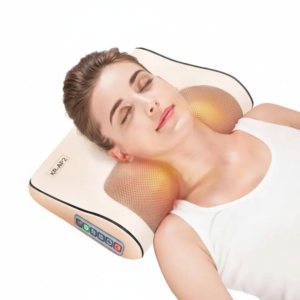 neck and shoulder massager on a white background