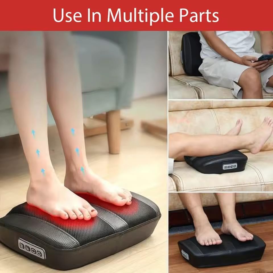 different use cases on a couch and floor. A red banner at the top reads 'Use In Multiple Parts.