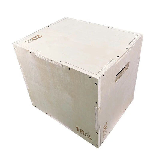 Wooden Play Box – 3 Heights 40/50/60cm | بوكس قفز خشبي