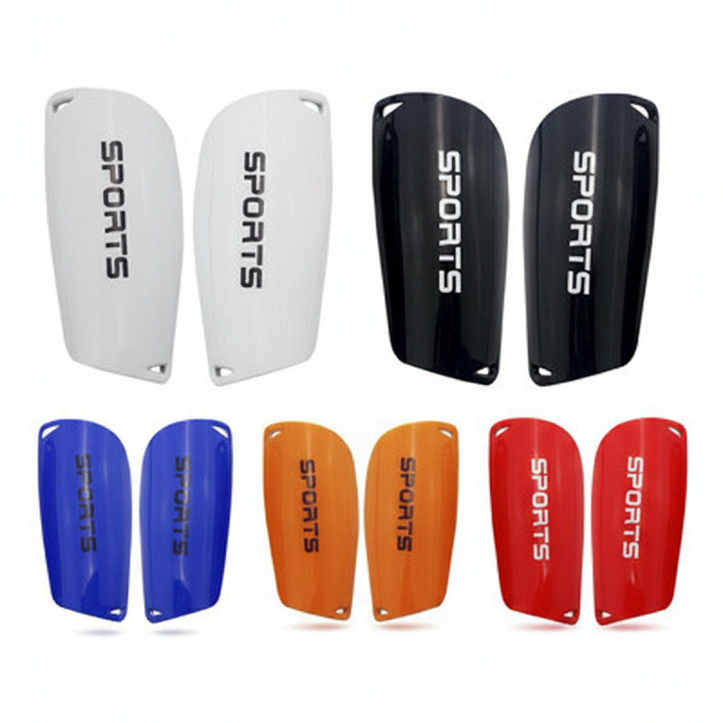 2xSoccer Shin Guards for Youth Lightweight Soccer Equipment for Football Games White | Protective Gear | Clothing, Shoes & Accessories | Soccer
