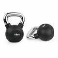 Cast Iron Kettlebell Dumbbells Nickel Handle - Workout - Weight Lifting - Fitness Grip Weights Ball (1 Piece)
