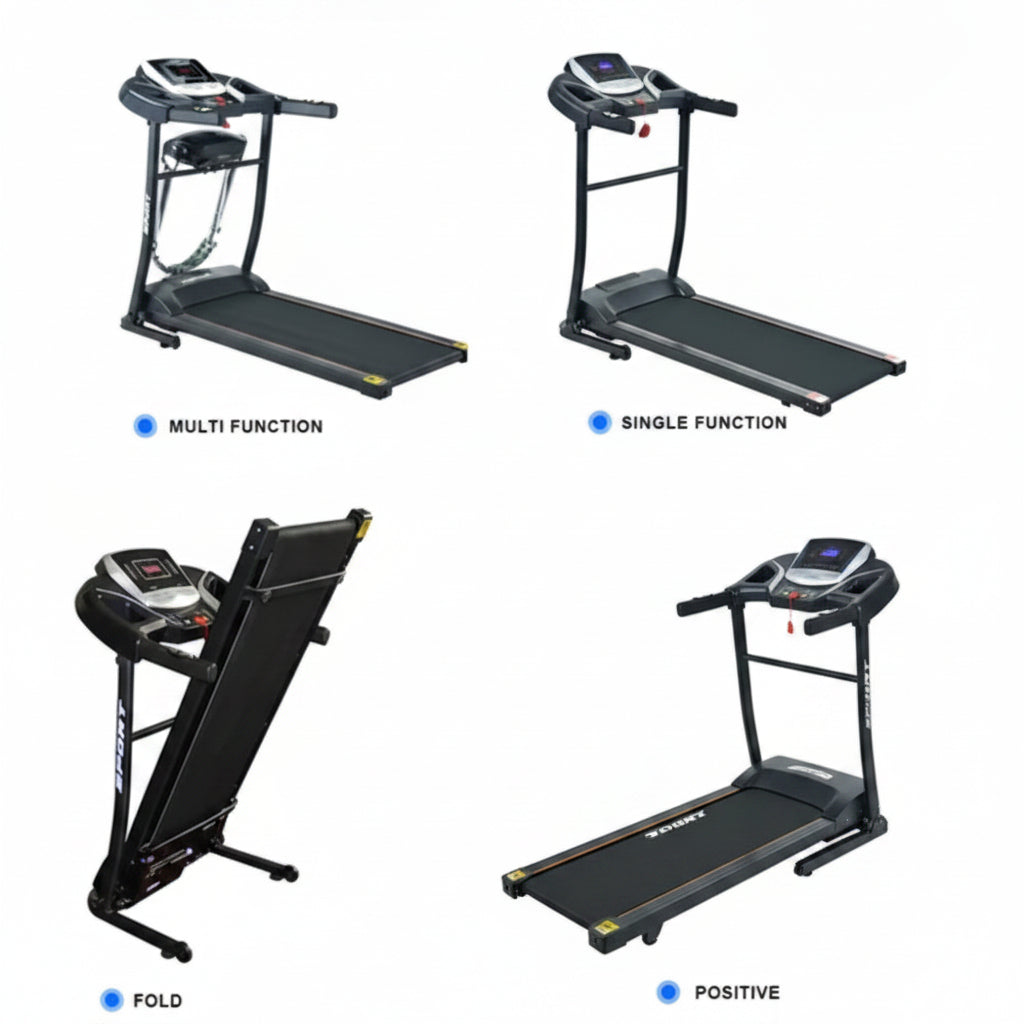 Treadmill Smart Fit X501D, g, massage belt, 2 HP motor, weight 120 kg Screen to measure. speed. time. Heart rate calories and distance, MP3, speed ​​10 km/h 8 programs, safety key
