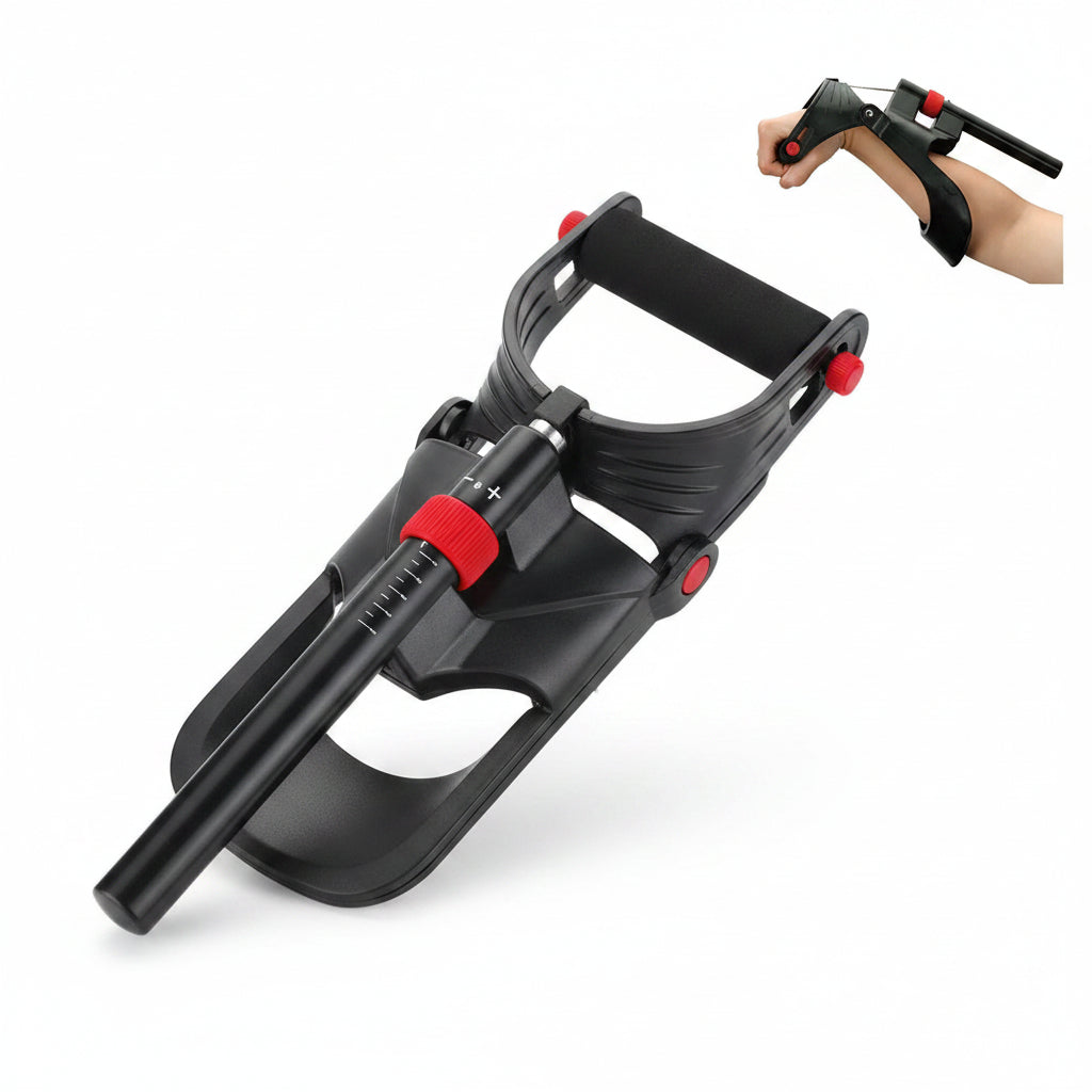 Black and red clamping tool held by a hand\brothersshop